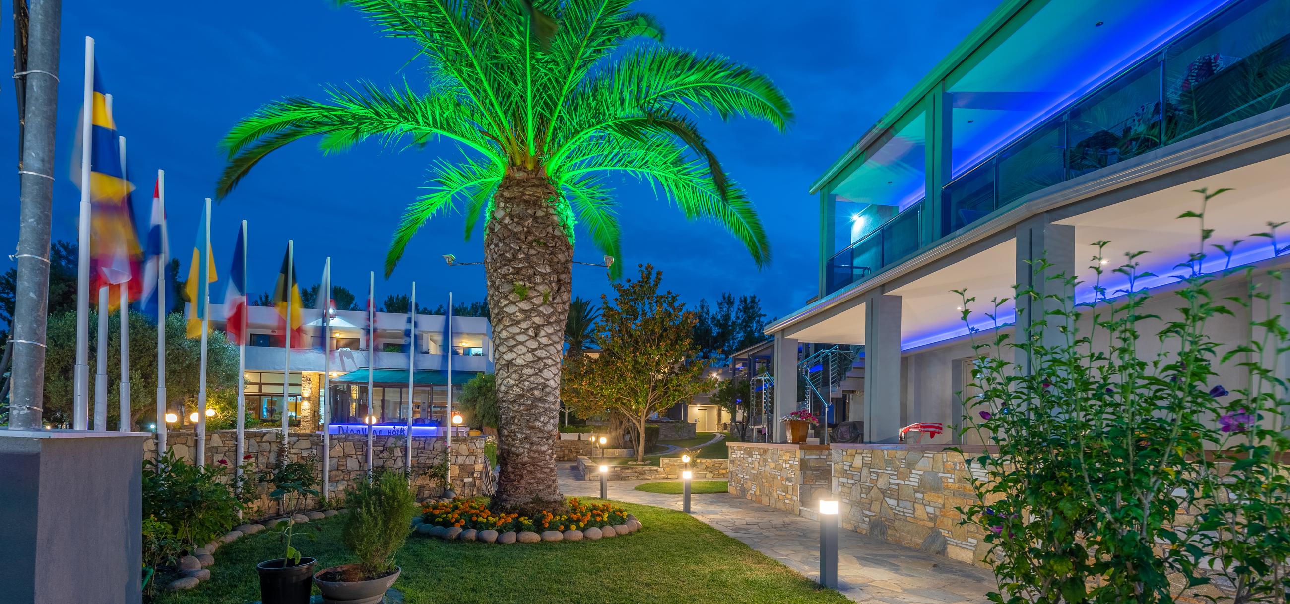 Dionysos Hotel & Suites Ханиоти Экстерьер фото